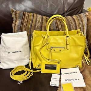 Balenciaga Mini A4 Papier Bag